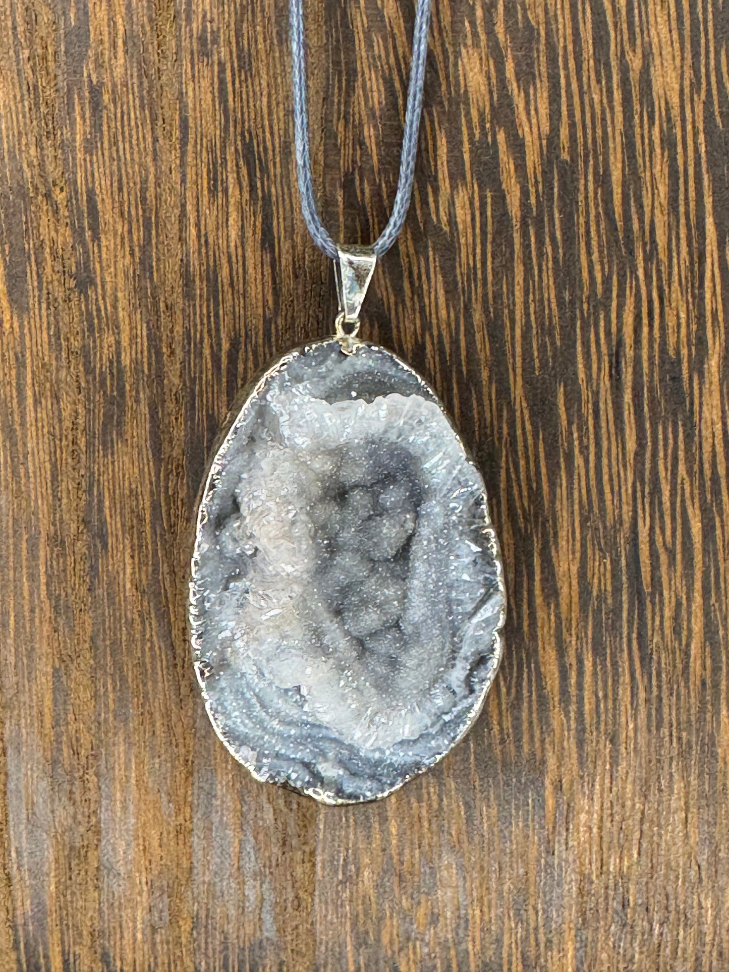 Agate Druzy Pendants