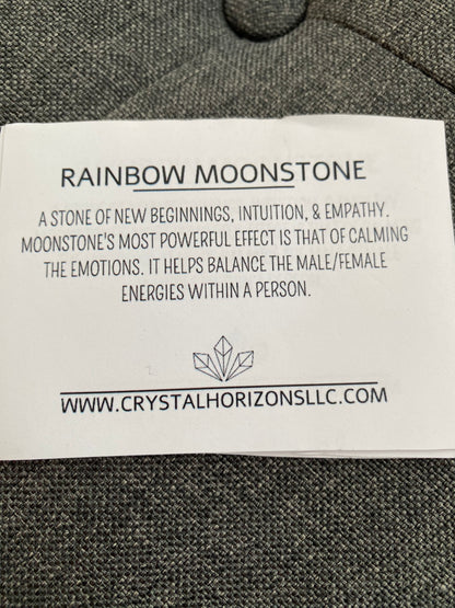 Rainbow Moonstone points