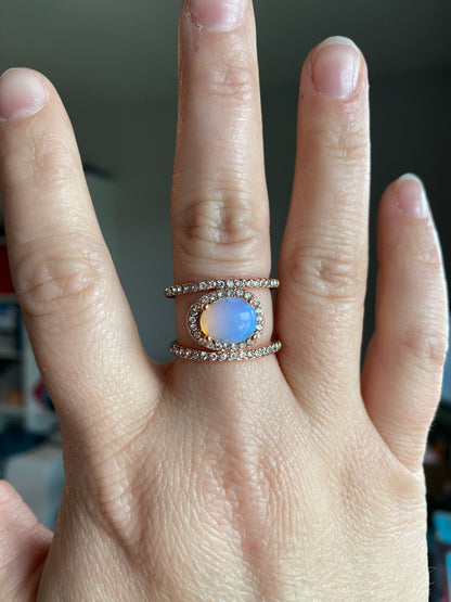 Opalite Stack Ring