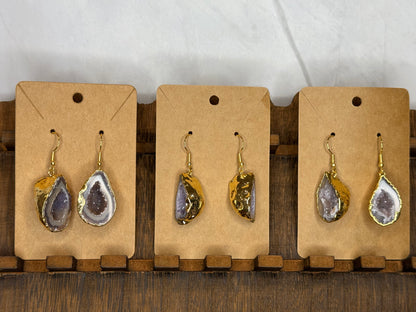 Geode Earrings