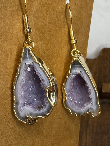 Geode Earrings